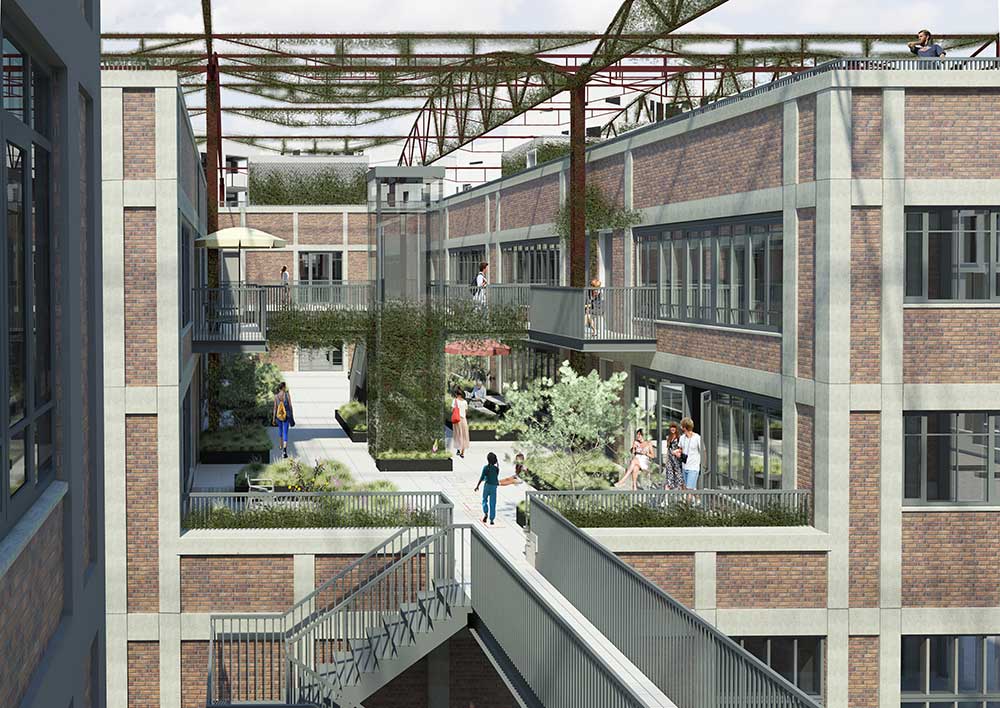 model af pladehallen